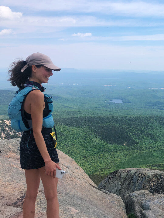 Woman standing in nature