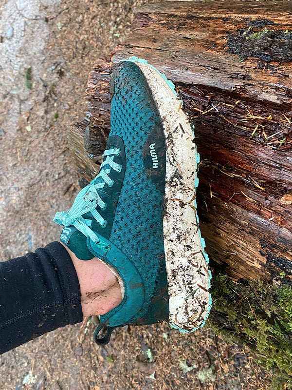 Hilma Running Shoes in Evergreen. Hilma Running Instagram Page.